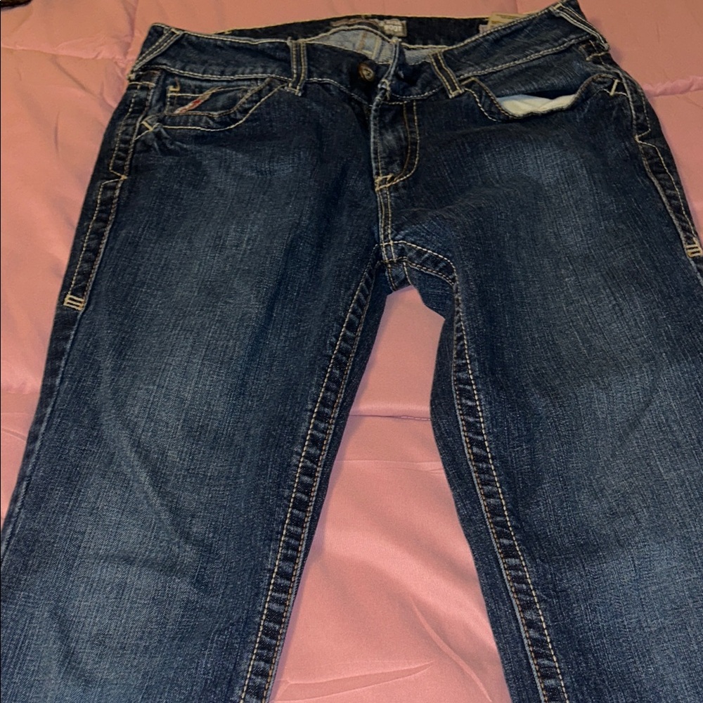 Ariat Men's Dark Blue Bootcut Jeans